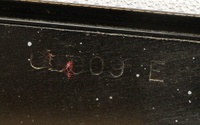 Image # 67610: Krull Serial Number 
(Located on the inner cabinet wall above shooter lane. Serial number 01009E.)