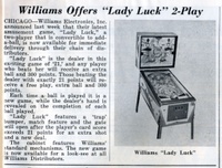 Image # 40571: Lady Luck Cash Box Debut Announcement 
(Cash Box (Magazine), Apr-13-1968, page 75)