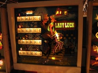 Image # 42978: Lady Luck Illuminated Backglass