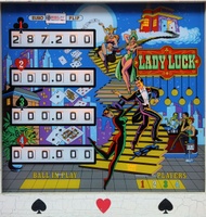 Image # 50965: Lady Luck Backglass