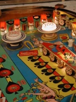 Image # 8701: Lady Luck Upper Playfield Detail