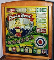 Image # 1354: Lady Robin Hood Backglass