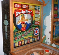 Image # 25214: Lady Robin Hood Backbox - Left