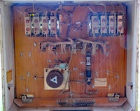 Image # 70115: Lariat Inside Backbox 
(The bell is missing from its assembly.)