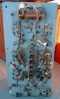 Image # 27340: Lariat Under Playfield 
(The right pop bumper assembly is missing from this playfield.)