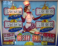 Image # 50980: Liberty Belle Illuminated Backglass