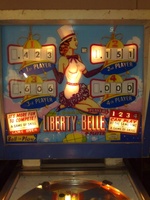 Image # 45063: Liberty Belle Illuminated Backglass