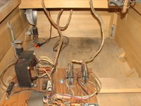 Image # 69465: Lightning Ball Inside Cabinet - Rear 
(Serial number M18463.)
