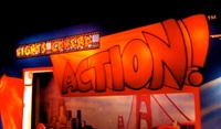 Image # 32626: Lights...Camera...Action! Illuminated Backglass - Detail