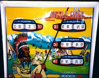 Image # 1406: Little Chief Backglass