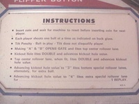 Image # 36149: Little Chief Instruction Card