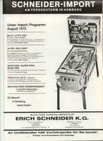 Image # 24888: Little Joe German Ad 
(From the German operator magazine Automaten Markt, August 1972.)