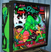 Image # 25657: Pinball Lizard Backbox - Left
