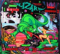 Image # 25650: Pinball Lizard Backglass