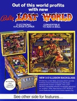 Image # 3822: Lost World Flyer, Front