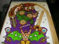 Image # 30572: Lost World Upper Blank Playfield