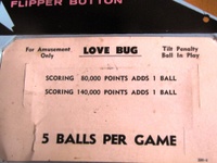 Image # 46573: Love Bug Score Card