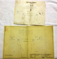 Image # 53397: Lucky Hand Sample Game - Post Adjustment Chart 
(The production version is at top. The sample version is at bottom, from a game with serial number 1004S.)