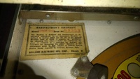 Image # 54410: Lunar Shot Serial Number 
(Serial number 88353.)