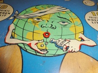 Image # 52733: Mad World Playfield - Detail