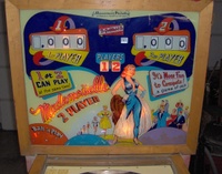 Image # 46186: Mademoiselle Illuminated Backglass