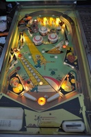 Image # 61846: Bally Hoo Illuminated Playfield 
(Serial number 1906.)
