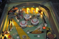 Image # 61847: Bally Hoo Illuminated Upper Playfield 
(Serial number 1906.)
