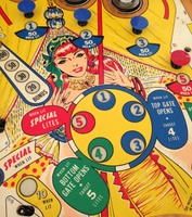 Image # 71505: Magic Circle Playfield - Target Lights