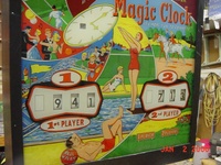 Image # 7736: Magic Clock Backglass