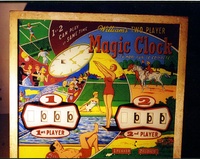 Image # 8051: Magic Clock Backglass