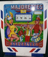 Image # 1459: Majorettes Backglass