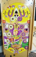 Image # 67421: Majorettes Sample Game - Stripped Playfield 
(Serial number 01006 S.)