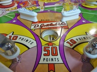 Image # 67425: Majorettes Sample Game - Kick-Out Hole 
(Serial number 01006 S.)