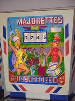 Image # 23199: Majorettes Backglass