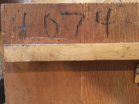 Image # 79327: Manhattan Inside Back Door - Detail 
(Serial number 4074.)