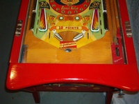 Image # 9768: Marathon Lower Playfield 
(The cabinet and trim have been painted over.)