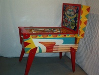 Image # 9770: Marathon Cabinet - Right 
(The cabinet and trim have been painted over.)