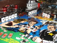 Image # 33427: Maverick The Movie Middle Playfield 
(The drop targets are new.)