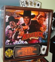 Image # 34416: Maverick The Movie Illuminated Backbox with Topper
