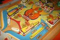 Image # 49735: Melody Lane Lower Playfield 
(Serial number E27589.)