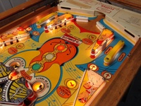 Image # 69798: Melody Lane Illuminated Lower Playfield - Downfield View