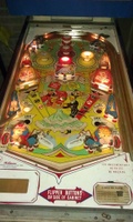 Image # 59234: Merry Widow Illuminated Playfield 
(The backbox has been repainted blue.)