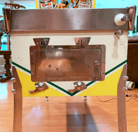 Image # 77200: Merry-Go-Round Cabinet - Front 
(The cabinet has been repainted but we include this picture to show the hardware.)