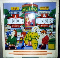 Image # 1510: Metro Backglass