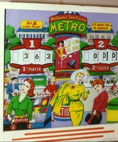Image # 1511: Metro Backglass