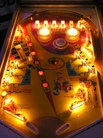 Image # 27009: Mini Cycle Illuminated Playfield