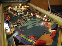 Image # 46806: MiniZag Playfield 
(Serial number 1229.)
