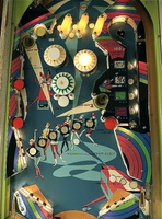 Image # 47883: MiniZag Illuminated Playfield 
(Serial number 1229.)