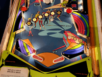 Image # 76798: MiniZag Illuminated Lower Playfield 
(Serial number 1469.)