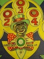 Image # 28229: Minstrel Man Playfield - Detail